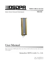 Предварительный просмотр 1 страницы DSPPA POE6368 User Manual