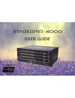 Preview for 1 page of DSPro StageGrid 4000 User Manual