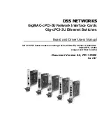 DSS NETWORKS Gig-cPCI-3U User Manual предпросмотр