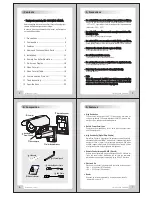 Preview for 2 page of DSS Weatherproof Day & Night Color Camera Owner'S Manual