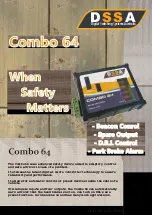 DSSA Combo 64 Manual preview