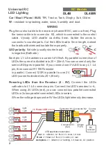 Preview for 2 page of DSYS DL4B User Manual