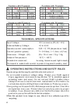 Preview for 4 page of DSYS DL4B User Manual