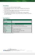 Preview for 2 page of DT Research ACC-GC262-01 Quick Start Manual