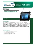 DT Research DT301A Basic Operation Manual preview