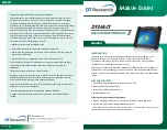 DT Research DT365CT Basic Operation Manual предпросмотр