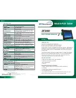 Предварительный просмотр 1 страницы DT Research DT390i Basic Operation Manual