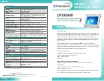 Предварительный просмотр 1 страницы DT Research DT390MD Basic Operation Manual