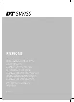 DT SWISS R 232 ONE User Manual preview