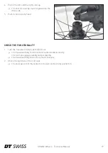 Preview for 19 page of DT SWISS SPLINE WHEEL Technical Manual