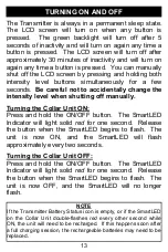 Предварительный просмотр 13 страницы DT SPT 2400 Series Owner'S Manual