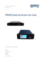 DTC PR0RXD-2-1RU User Manual preview