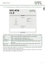 Предварительный просмотр 15 страницы DTC RTK Modem V1 Operator'S Manual