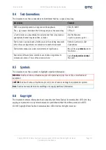 Preview for 3 page of DTC SOL7BNTX User Manual