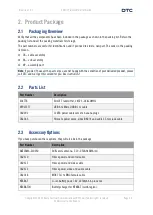 Предварительный просмотр 9 страницы DTC SOLO7 Series User Manual