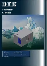 DTE CoolMaster K1 Series Operating Manual preview