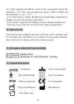 Preview for 11 page of DTE Lux E Instruction Manual