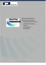 Предварительный просмотр 24 страницы dtec CONTROL V7E Operation Manual