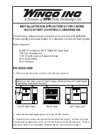 Предварительный просмотр 1 страницы DTI Dyna Technology ULPSS8B4W/E Installation Instructions