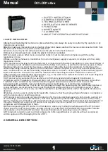 DTI DCLDD1 0 Series Manual предпросмотр