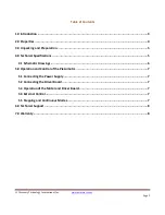 Предварительный просмотр 2 страницы DTI PM-20R Instruction Manual