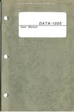 Предварительный просмотр 1 страницы DTK Data-1000 User Manual