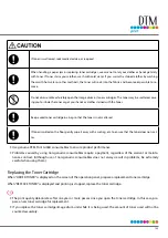 Preview for 109 page of DTM Print CX86e User Manual