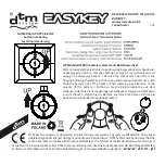 Предварительный просмотр 1 страницы DTM System EASYKEY A Manual