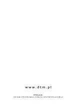 Preview for 28 page of DTM System F-GSM Installation And Operating Manual