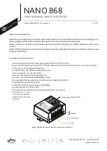 DTM System GALACTIC NANO 868 Installation Manual preview