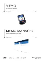 Preview for 1 page of DTM System MEMO User Manual