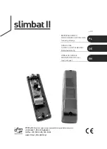 DTM System SLIMBAT II User Manual preview