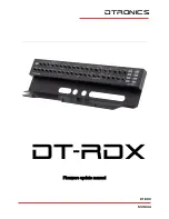 DTronics DT-RDX Firmware Update Manual предпросмотр