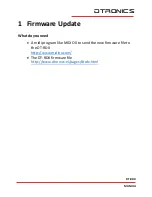 Preview for 5 page of DTronics DT-RDX Firmware Update Manual