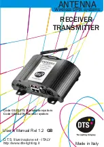 Предварительный просмотр 1 страницы DTS 03.E1271 User Manual