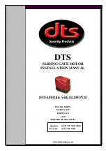 DTS 600 Elite Installation Manual preview