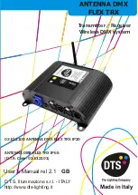 Предварительный просмотр 1 страницы DTS ANTENNA DMX FLEX TRX User Manual