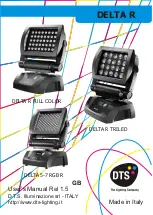 DTS DELTA 5-7 RGB R User Manual preview