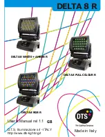 Preview for 1 page of DTS Delta 8 Full Colour R User Manual