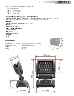 Preview for 6 page of DTS Delta 8 Full Colour R User Manual