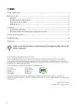 Предварительный просмотр 2 страницы DTS Ice Bank User Manual