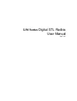 Предварительный просмотр 1 страницы DTS L54 Series User Manual