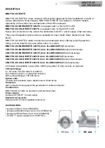 Preview for 3 page of DTS MINI FOCUS LED PROJECTOR User Manual