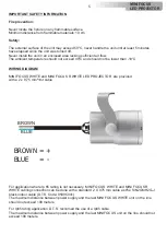 Preview for 5 page of DTS MINI FOCUS LED PROJECTOR User Manual