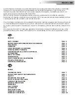 Preview for 2 page of DTS MOON 1200 User Manual