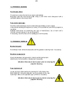 Предварительный просмотр 24 страницы DTS NICK NRG 1201 User Manual