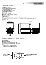 Предварительный просмотр 4 страницы DTS PROFILO 500 User Manual