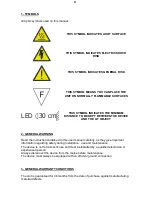 Preview for 4 page of DTS SCENA COMPACT LED 50 User Manual