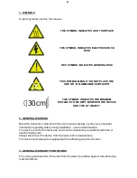 Preview for 4 page of DTS Scena LED 150 User Manual