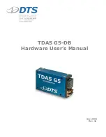 DTS TDAS G5-DB Hardware User Manual preview